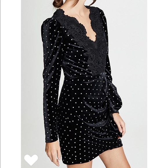 self portrait diamante dress